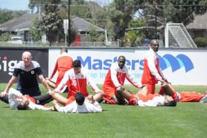 علي بن خليفة: قدمنا مستوى جيد أمام السعودية وتنتظرنا مرحلة تتطلب جهوداً أكبر