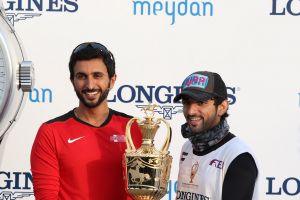 ناصر بن حمد يتوج حمدان بن محمد بطلاً لكأس محمد بن راشد للقدرة