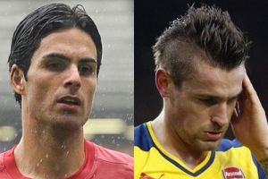 ارتيتا وديبوشي يغيبان عن ارسنال 3 أشهر