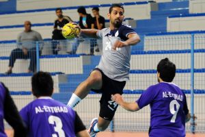 شاهد الصور... التضامن يهزم الاتحاد في دوري كبار اليد