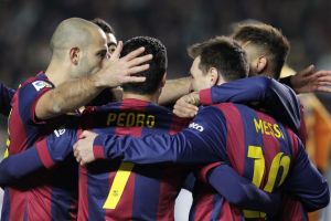 ميسي ونيمار يسطعان مجددا ويقودان برشلونة لاكتساح إلتشي بسداسية نظيفة