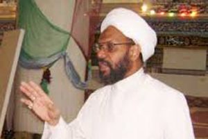 الشيخ كاظم محمد العمري يعزي القيادة في فقيد الأمة