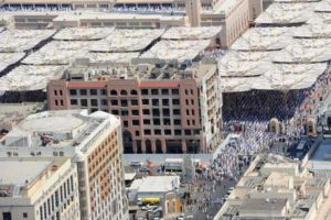 تأجيل إخلاء المناطق المحاذية لتوسعة المسجد النبوي الشريف