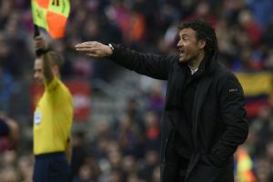 انريكي: الخسارة أمام ملقة مؤلمة وبرشلونة لا زال ينافس على لقب الليجا