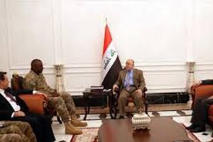 اوستن للعبادي: جادون بتسليح قواتكم وتأهيلها للتحرير