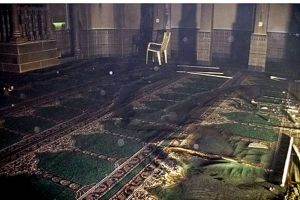مسؤول فلسطيني: مستوطنون يحرقون مسجدا في قرية جنوب بيت لحم