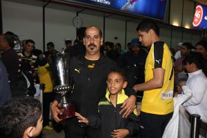 شاهد الصور وقدم تبريكاتك...لفريق الأهلي بطل البطولة العربية للطائرة 