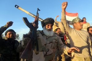 القوات العراقية تستكمل تحرير ناحية البو عجيل بشكل كامل