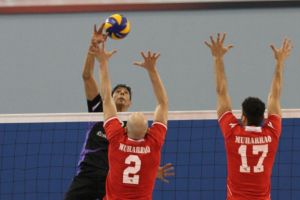 داركليب يجدد انتصاره على المحرق في دوري الطائرة