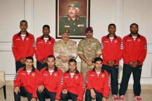 مدير أركان الحرس الوطني يثني على جهود فريق الحرس الوطني للقفز الحر