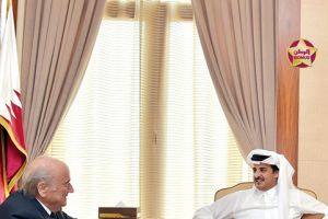 بلاتر: قطر ستقدم «مونديال» مميّزا