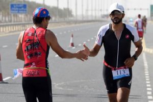 ناصر بن حمد: سباق الترايثلون يؤكد على جاهزية الفريق قبل المشاركة في البطولات الخارجية