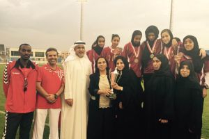 مدرسة العهد الزاهر تظفر بلقب ألعاب القوى للثانوي