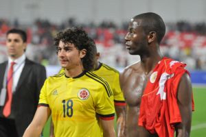شاهد الصور... فوز منتخب كولومبيا بسداسية بيضاء على المنتخب البحريني