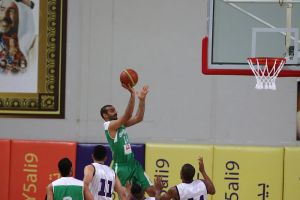 فوز الاتحاد على فريق البحرين بنتيجة 63/59