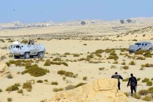 التلفزيون المصري: مقتل 7 تكفيريين في حملة أمنية بشمال سيناء