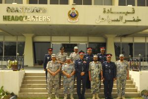 قائد خفر السواحل يبحث التعاون الثنائي مع وفدٍ من حرس الحدود بالسعودية