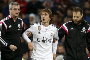 مودريتش يغيب عن ريال مدريد حتى نهاية الموسم الجاري للإصابة