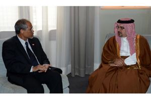 ولي العهد يشيد بتنامي علاقات البحرين مع سنغافورة