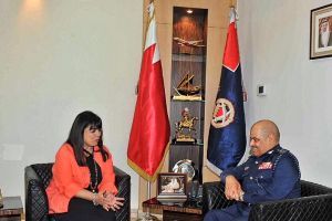 الحسن يستقبل مدير عام الشئون العالمية والمتعددة الأطراف بمندوبية الاتحاد الأوروبي