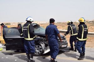 شاهد الصور ..مصرع بحريني بحادث مرور على شارع الشيخ عيسى