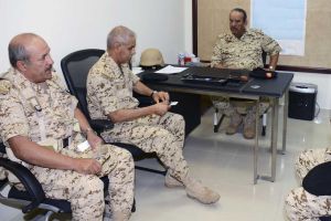 القائد العام يشهد جانباً من مجريات تمرين القيادات 'درع المملكة'
