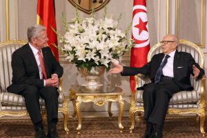 الرئيس الألماني يزور متحف باردو في تونس