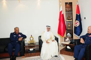 الحسن يناقش مع محافظ الشمالية البرامج التي تهدف للمشاركة في تعزيز الأمن 