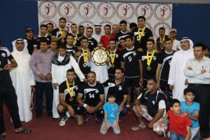 بني جمرة يصعد لدوري 'أولى الطائرة' بالفوز على اتحاد الريف