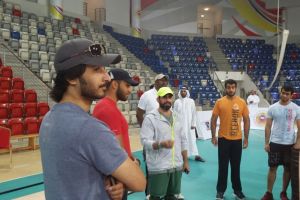 عبدالله بن راشد يثني على جهود عبدالله بن خليفة في نشر ثقافة رياضة 'كروس فت' في البحرين