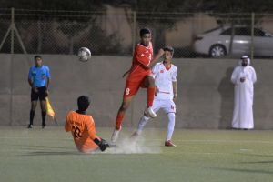 شاهد الصور... الرفاع الشرقي يفوز على المحرق في نصف نهائي كأس الناشئين لكرة القدم