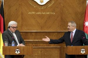 المانيا والاردن يدعوان إلى إحياء عملية السلام بين الفلسطينيين والاسرائيليين