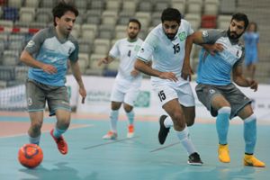 بنك البحرين والكويت يتصدر الخماسي الذهبي للدوري البحريني لكرة قدم الصالات