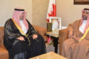 وزير العدل يستقبل النائب ذياب النعيمي