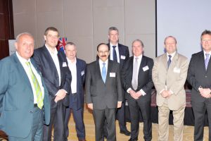 وزير الطاقة يجتمع بوفد رجال الأعمال البريطاني