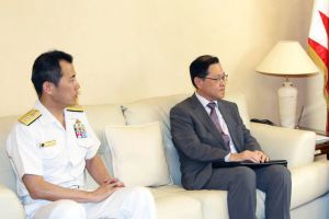 القائد العام يستقبل قائد قيادة القوة المشتركة (CTF151) باليابان