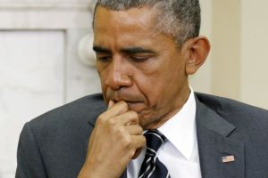 اوباما يقول ان روسيا تتبنى 'موقفا عدائياً متزايداً' في اوكرانيا