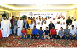 الجودر يرعى حفل نادي بوري لتكريم رؤسائه السابقين وفريقه الكروي