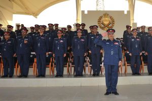 الحسن يرعى حفل تخريج الدفعة الخامسة من الشرطة المستجدين