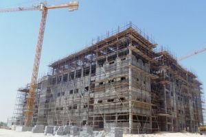 'الأشغال': 40% نسبة الانجاز في مشروع انشاء مدرسة الحنينية الثانوية للبنين