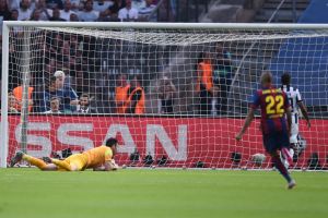 شاهد الصور... برشلونة يتقدم على يوفنتوس بهدف نظيف في الشوط الأول لنهائي 'دوري الأبطال'