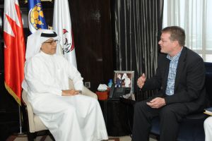 سلمان بن إبراهيم : حريصون على الإستفادة من التجارب العالمية للنهوض بالرياضة البحرينية