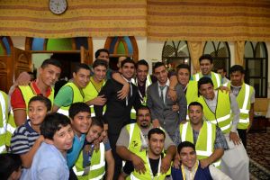 شاهد الصور... 'دار كليب' تحتفي بزفاف 21 عريساً