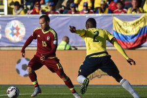 كوبا اميركا 2015: فنزويلا تفجر المفاجأة باطاحة بكولومبيا