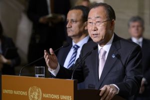 بان كي مون: حكم الجنائية الدولية بحق البشير يجب أن ينفذ