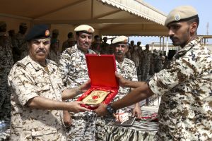 حفل تخريج إحدى دورات الصاعقة المشتركة بالقوة الخاصة الملكية