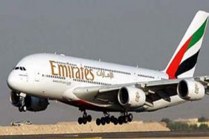 طائرة ايه-380 تابعة لشركة الإمارات تقوم بهبوط اضطراري في كولومبو