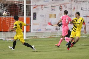 حسين سلمان يقود الفخار للاقتراب من نهائي'ناصر'8 بتسجيله هدفين ضد فيكتوريوس