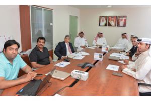 اللجنة الأولمبية تبحث خطط وبرامج إتحاد الكريكت