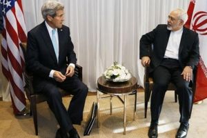 انطلاق الاجتماع الثنائي بين ظريف وكيري في فيينا